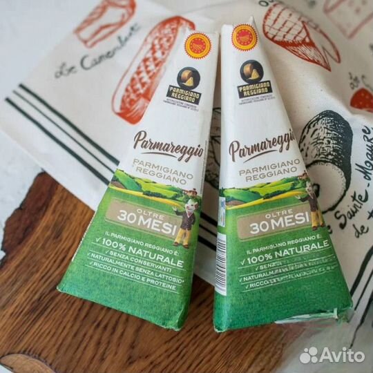 Сыр Пармиджано Реджано Parmigiano брикет