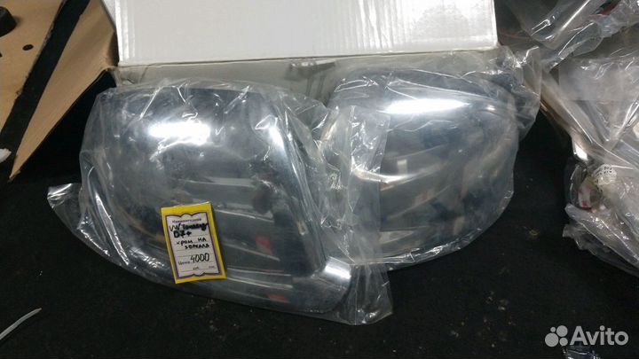 Накладки на зеркала VW touareg Audi Q5 хром