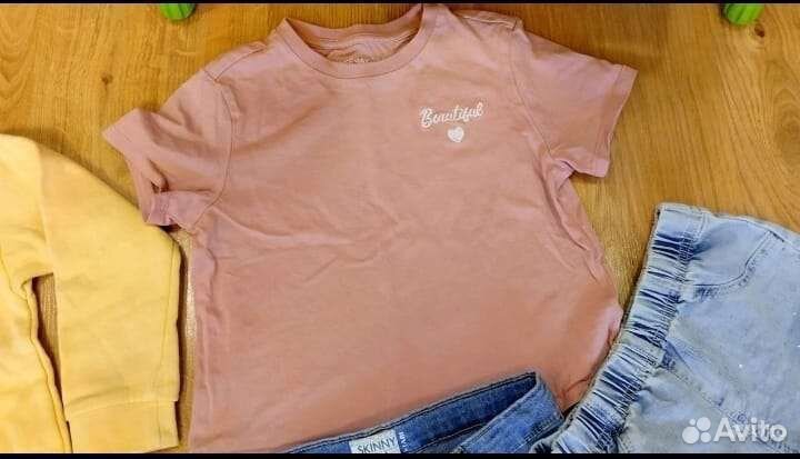 Детская одежда для девочек пакетом 110 116