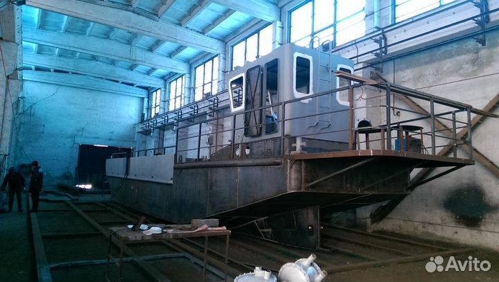 Понтон самоходный грузовой