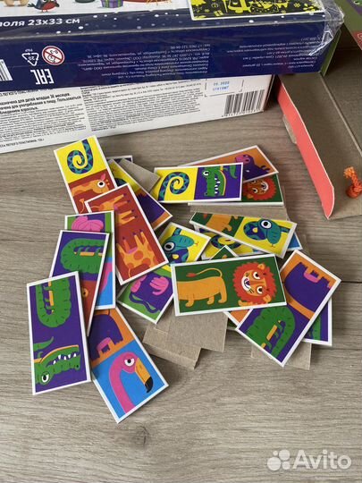 Игры для детей, пластилин, домино
