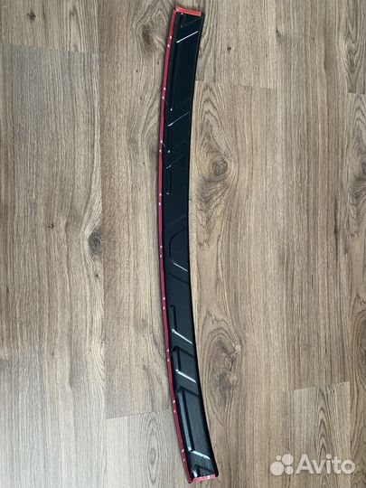 Накладка на задний бампер nissan qashqai j11