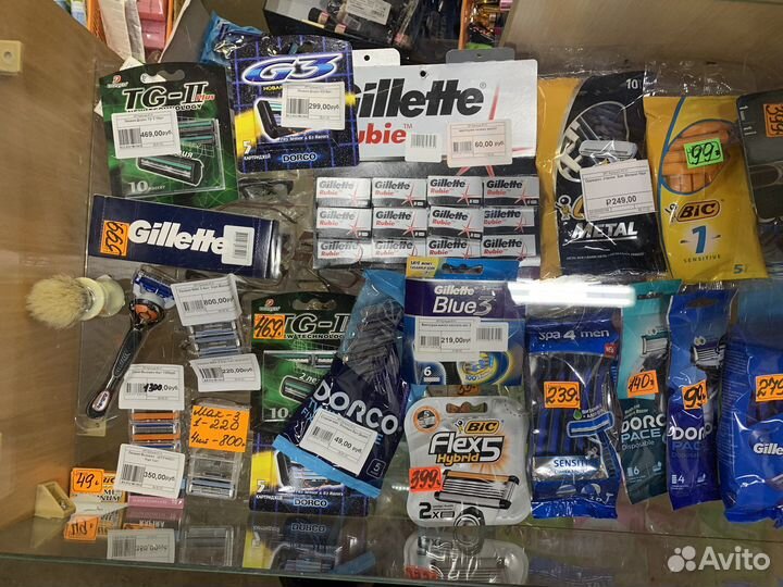 Лезвия и станки для бритья