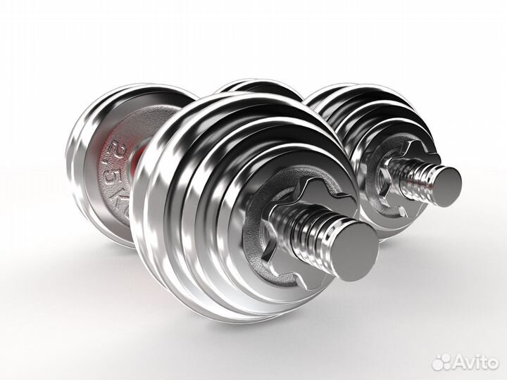 Набор гантелей Unixfit в кейсе 30kg