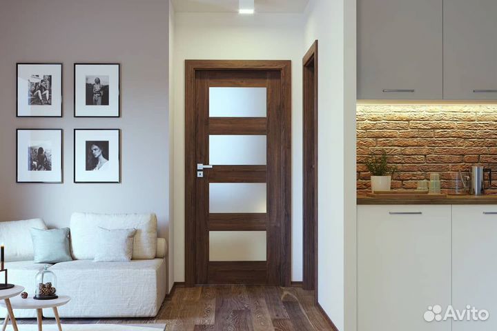 Двери межкомнатные новые с установкой
