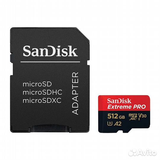 Карта памяти Sandisk sdsqxav-512G-GN6MA