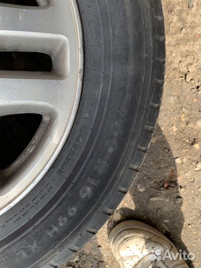 Колеса в сборе r16 Subaru летние