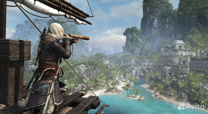 Assassin’s Creed 4 IV Черный флаг (Xbox 360) Б\У