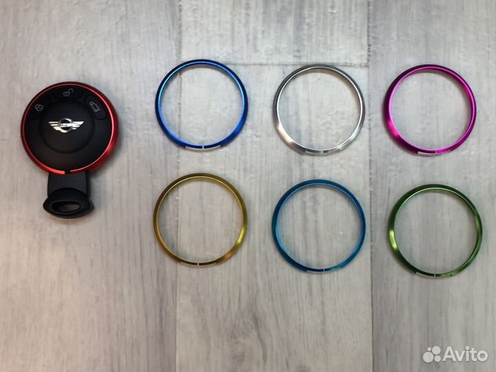 Декоративное кольцо для смарт-ключа mini Cooper