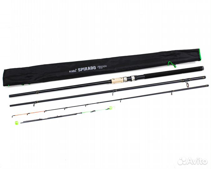 Удилище фидерное Kaida Spirado тест 60-150g 2,7м