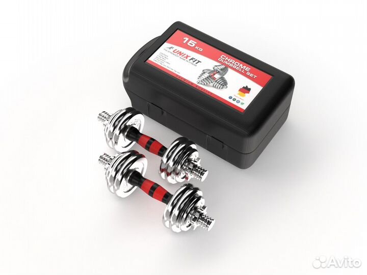 Гантели разборные 15 кг, 20 кг, 30 кг ТЦ Континент