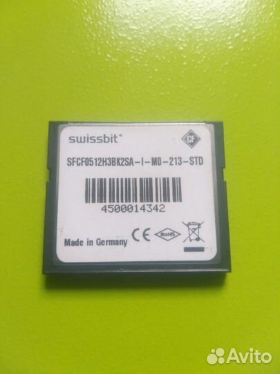 Карта памяти Compact Flash (CF) 512 Mb