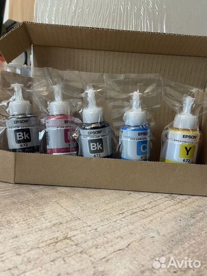 Оригинальные чернила на принтер Epson