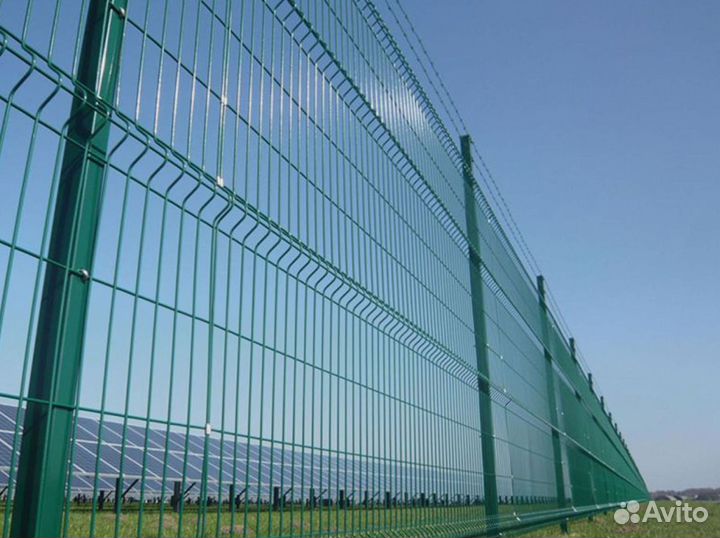 Забор сетка 3Д
