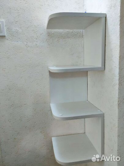 Полка настенная угловая