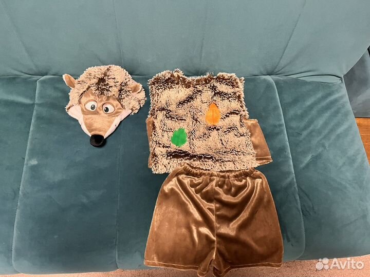 Аренда костюма тигр, ёжик, козлик