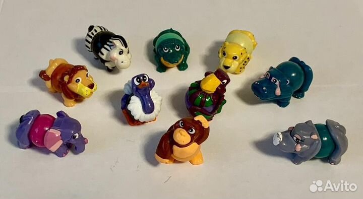 Лошарики - игрушки из киндер сюрприза 90х