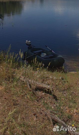 Лодка пвх с мотором бу