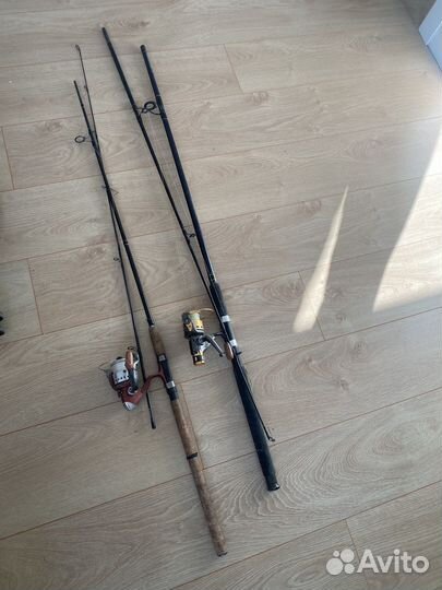 Спиннинг с катушкой