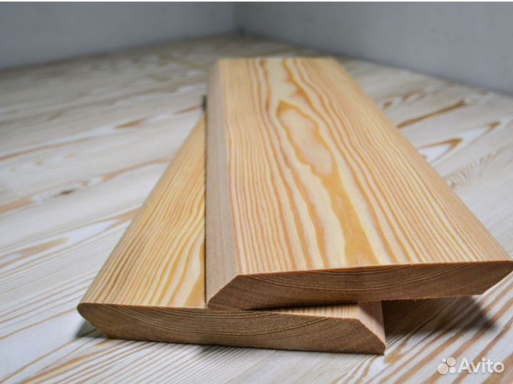 Планкен лиственница 19 мм сорт прима