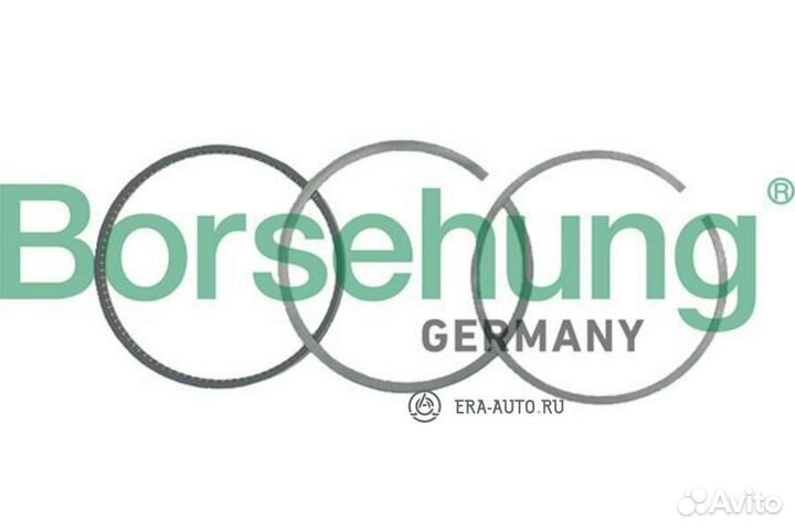 Borsehung B19038 Кольца поршневые, комплект