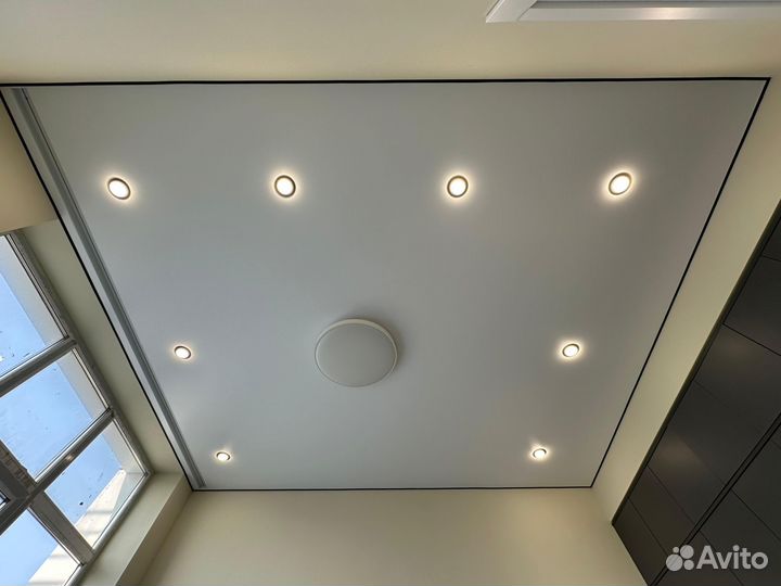 Натяжные потолки без посредников.Бесплатный замер