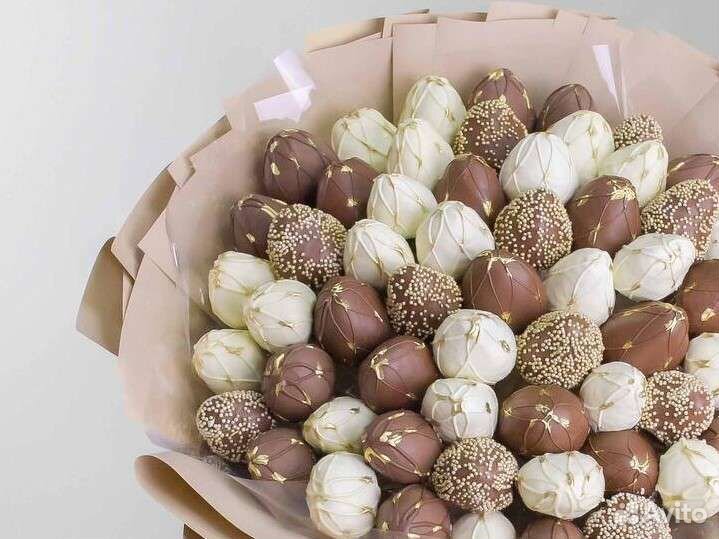 Клубника В шоколаде, шоколадное сердце, букеты