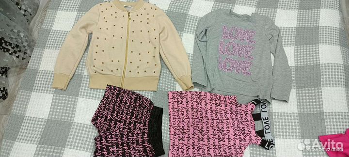 Пакет вещей для девочки 116
