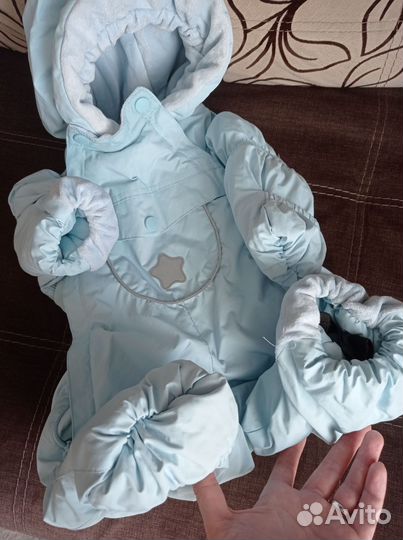 Комбинезоны 56,62+шапка