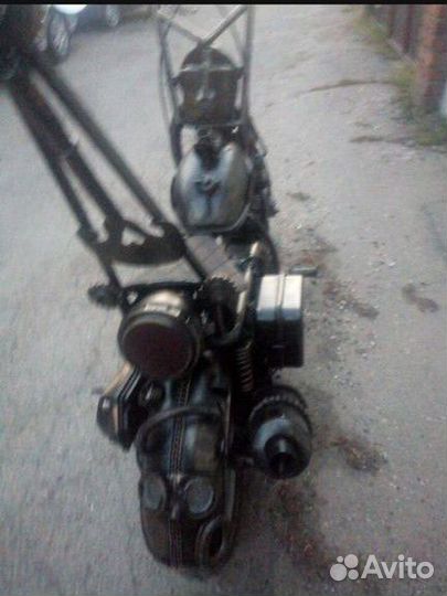 Мопед стимпанк дизельпанк