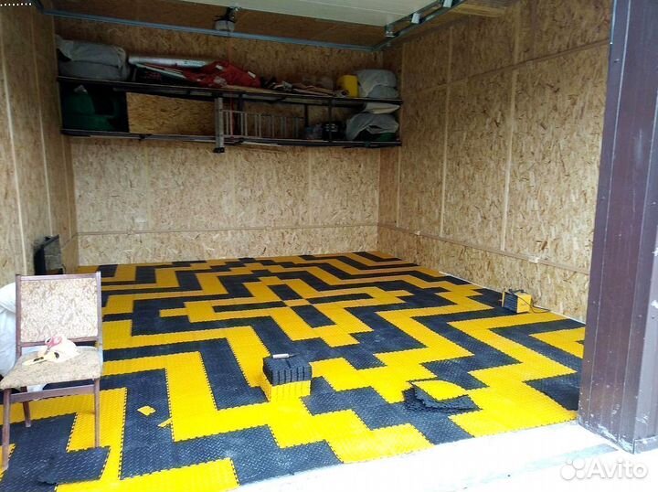 Модульный пол для склада