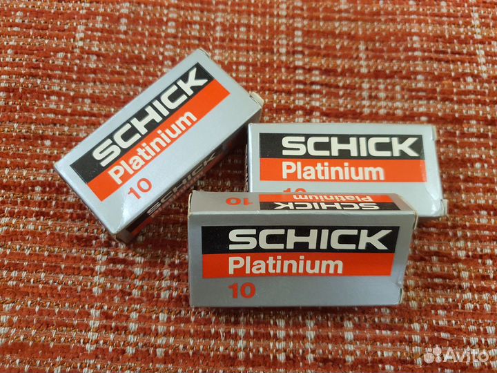 Лезвия для бритья Schick Platinum