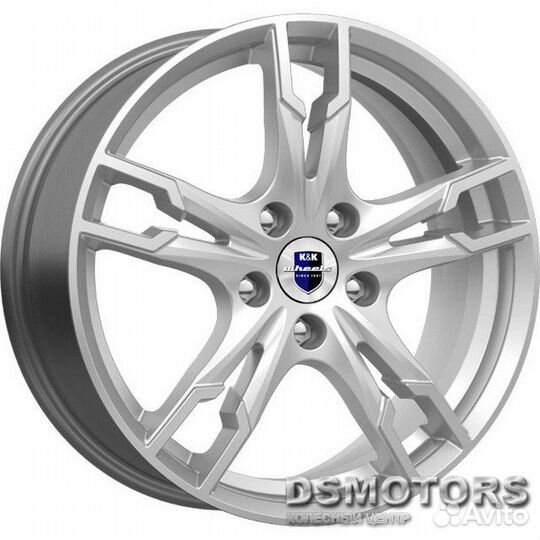 Диски Солар 7.0/17 5x114.3 ET50 d67.1 сильвер