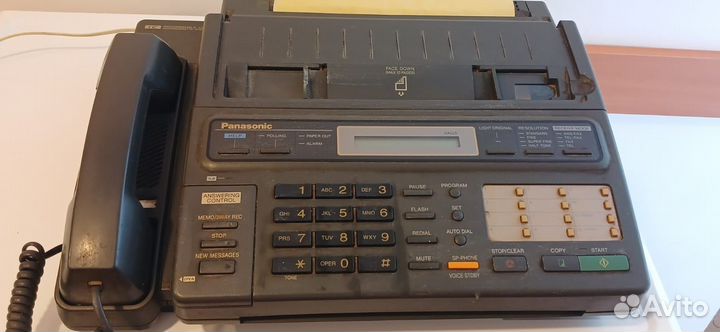 Телефон факс panasonic
