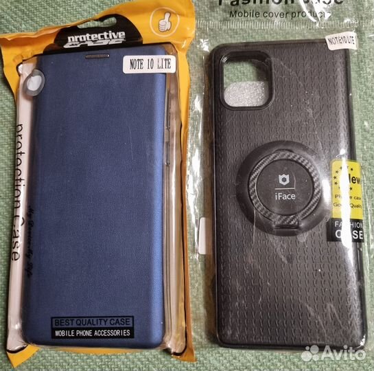 Пара чехлов на Samsung Galaxy note 10 lite