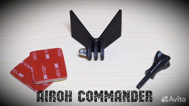 Крепление камеры GoPro на Мотошлем Airoh Commander