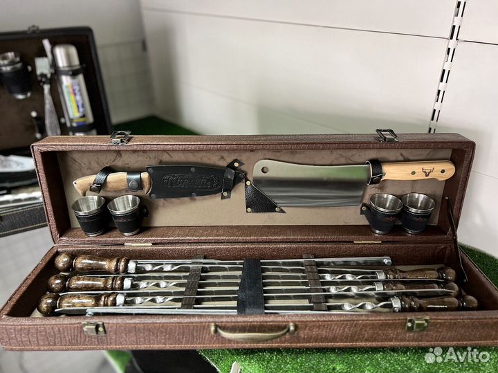 Подарочный набор для мужчины с шампурами