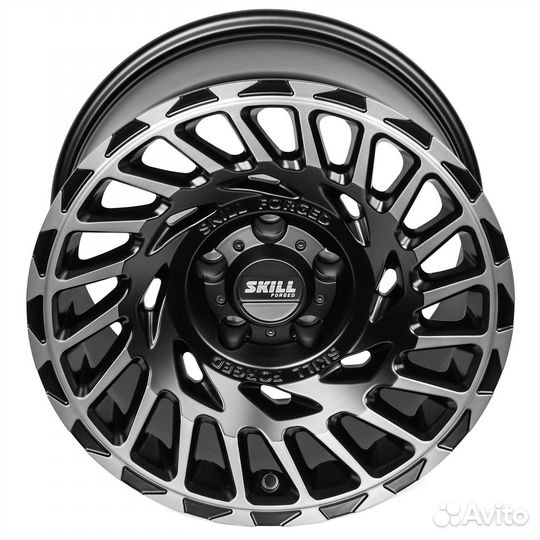 Кованые диски Skill R17 на Jeep Wrangler