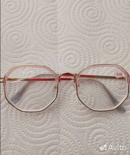 Очки, диоптрии -5,5