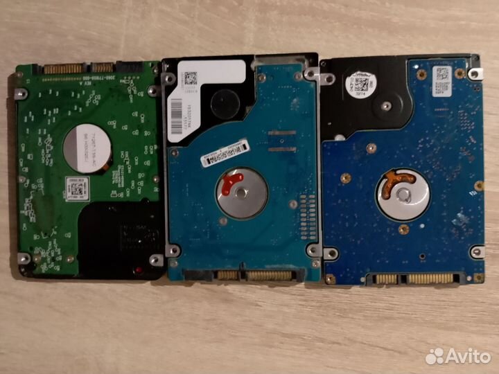 Hdd 2.5 на запчасти 3шт