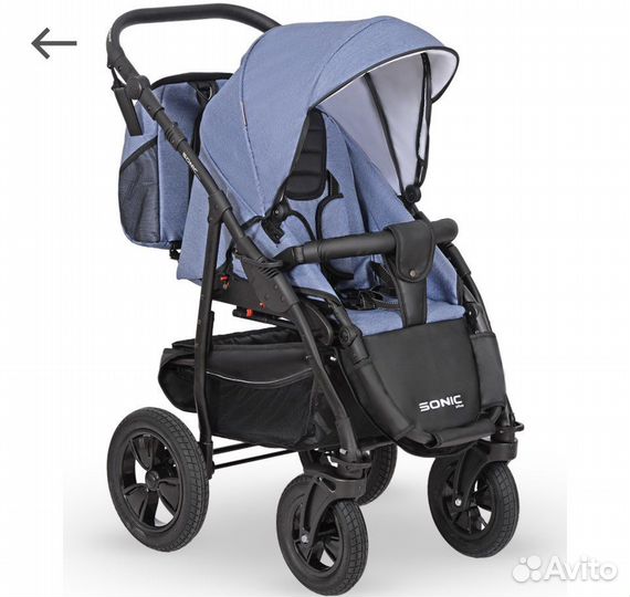 Коляска Sonik verdi plus 3 в 1