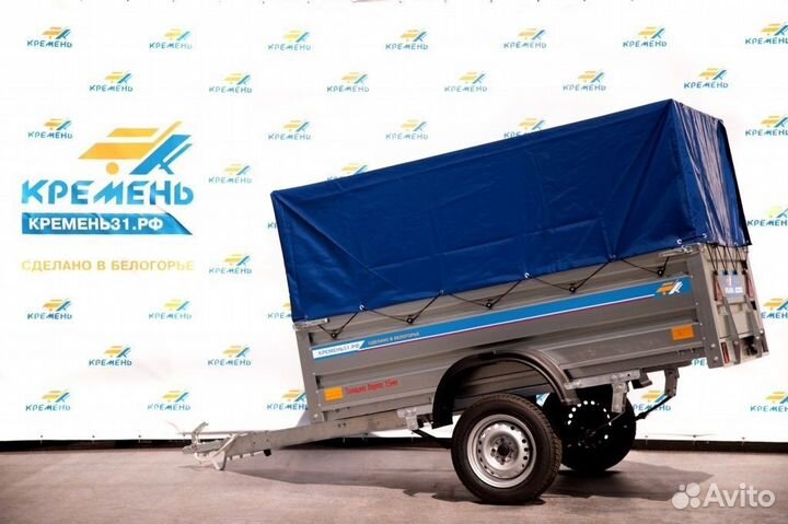 Прицеп 2,25х1,3х0,3 Кремень тент700