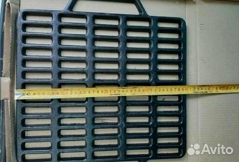 Решётка гриль чугунная