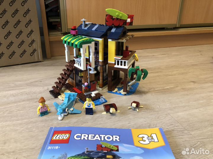 Lego Creator 31118 Пляжный домик серферов