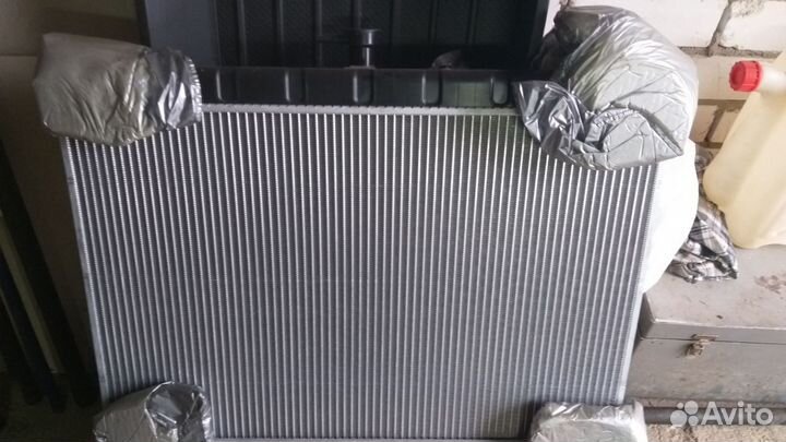 Радиатор охлаждения двигателя nissan x-trail