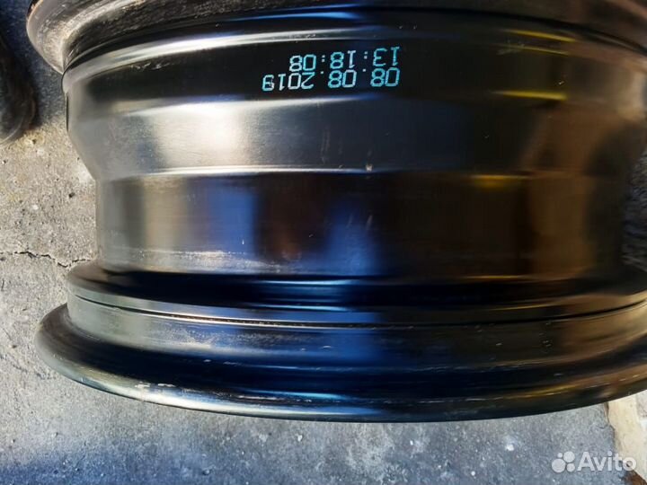 Диски R16 х 6,5JJ, 5x114.3, Штампы 4 шт