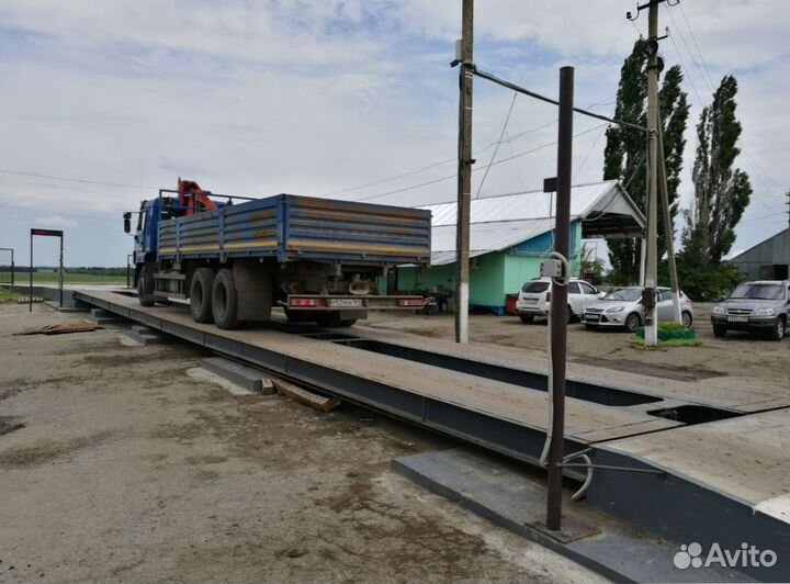 Стационарные автомобильные весы