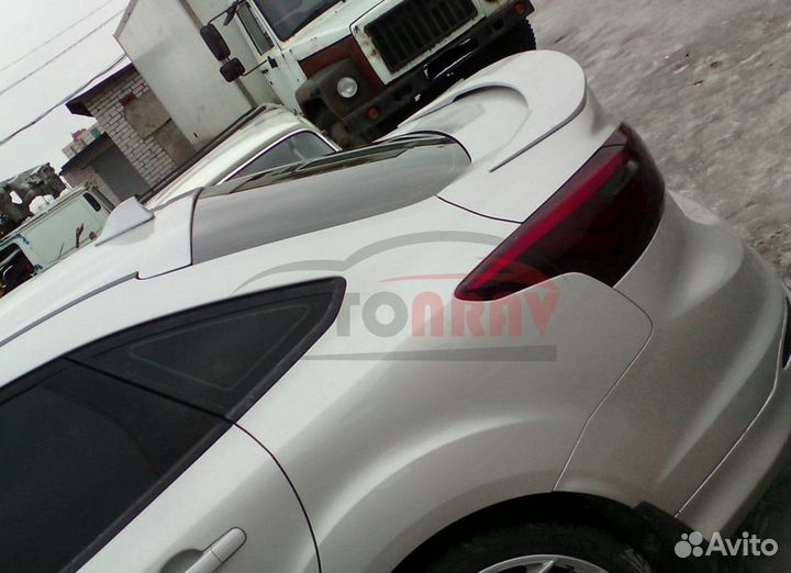 Спойлер для Ford Focus 3 седан (Дорестайлинг)