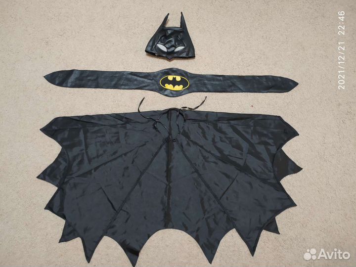 Костюм бэтмена на 5-6 лет