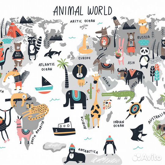 Детские фотообои 